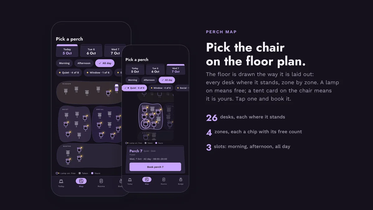 Floor plan — Perchora
